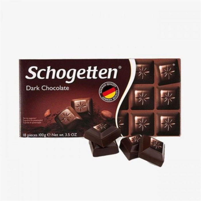 Шоколадная плитка SCHOGETTEN DARK CARAMEL 100гр