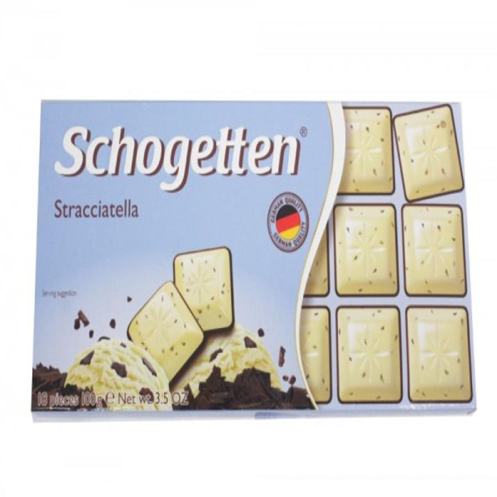 Плит.шок SCHOGETTEN STRACCIATELLA 100гр