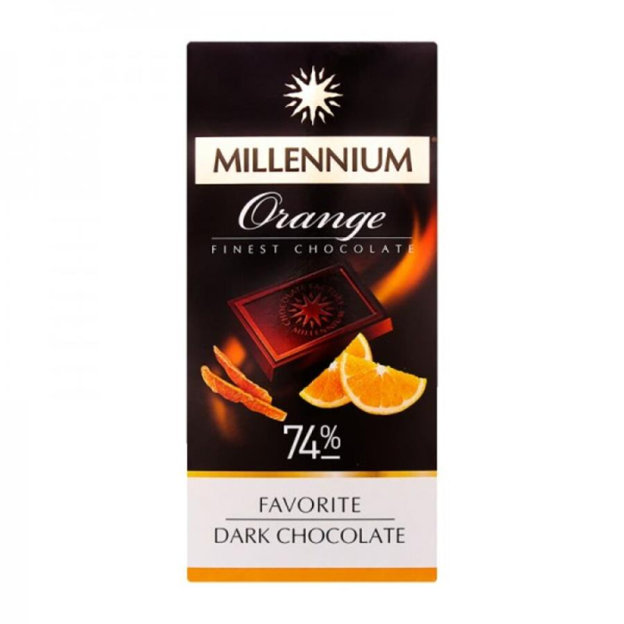 Шоколад MILLENNIUM FAVORITE DARK BRUT ORANGE 100гр