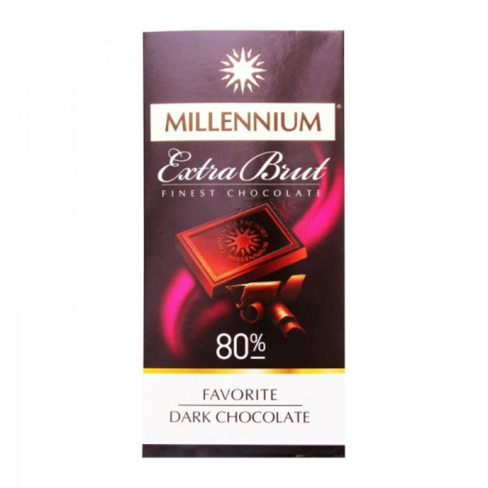 Шоколад MILLENNIUM FAVORITE DARK BRUT EXTRA 100гр