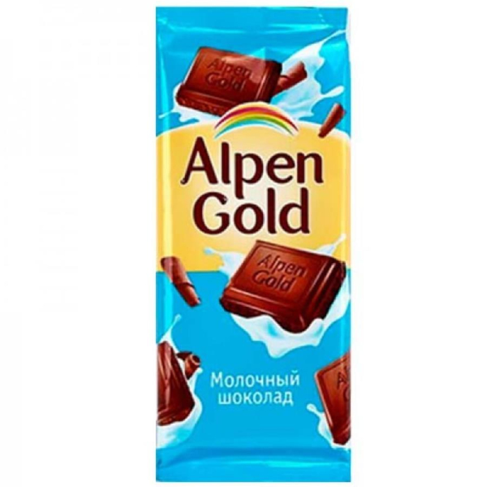 Шоколадная плитка ALPEN GOLD АКЦИЯ Молочный 170гр
