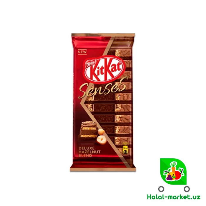 Шоколад KIT KAT SENSES Deluxe hazelnut 110гр