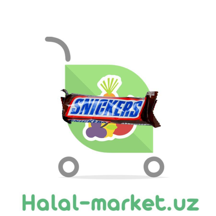 Батончик SNICKERS 50.5гр