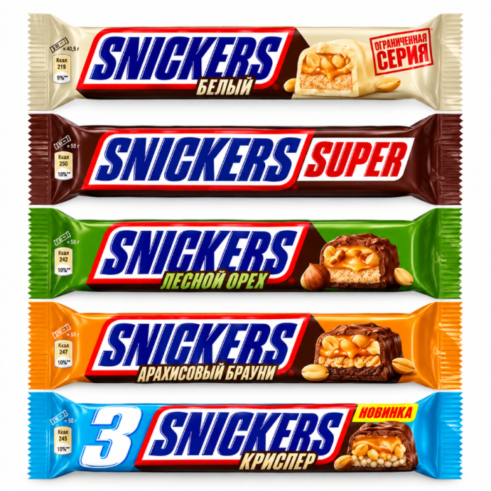 Батончик SNICKERS SUPER 80гр