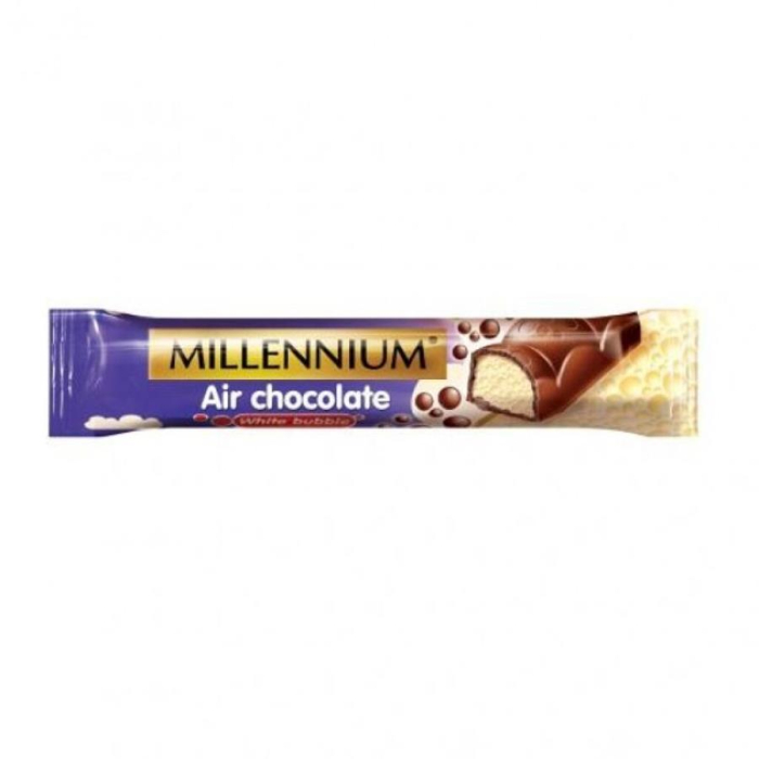 Батончик MILLENNIUM Белый пористый 32гр
