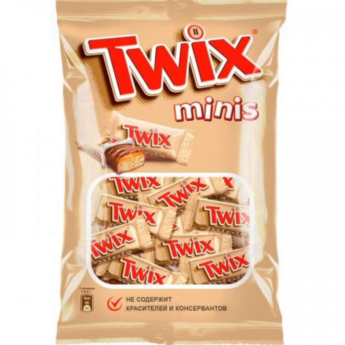 Шоколад TWIX MINIS 184гр