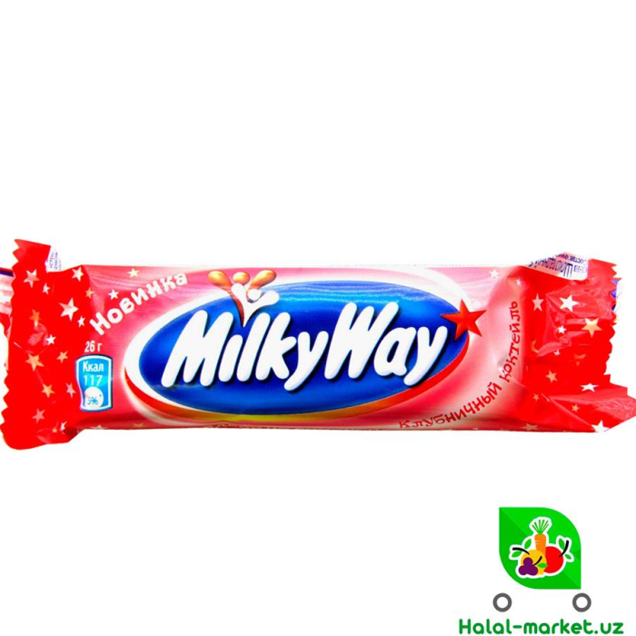 Батончик MilkyWay клубничный 26гр
