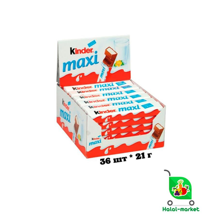 Шоколад KINDER MAXI 21гр