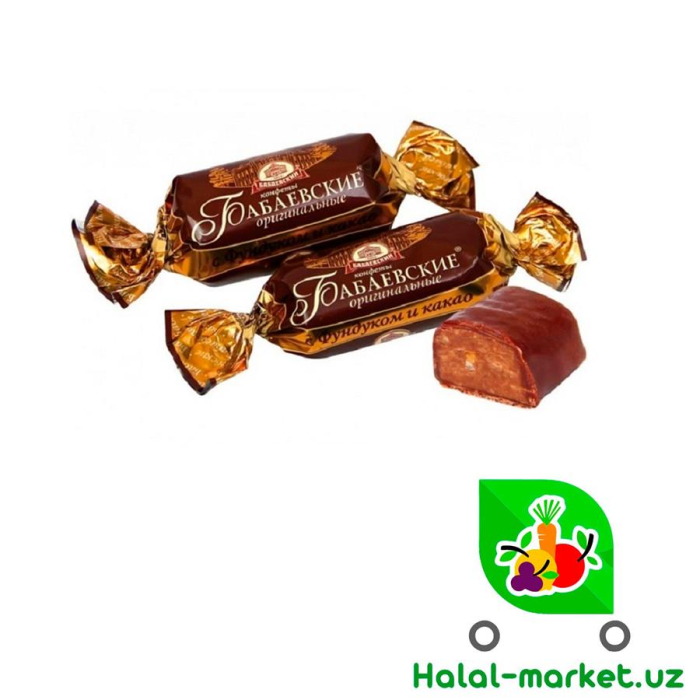 Конфеты БАБАЕВСКИЙ с фундуком и какао (вес)