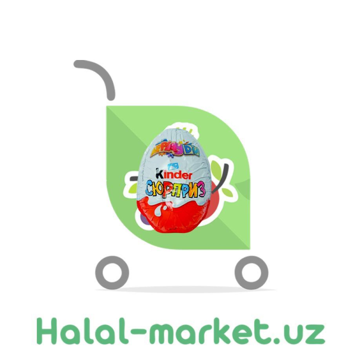 Шоколадное яйцо KINDER Сюрприз AppleDu Natoons 20гр