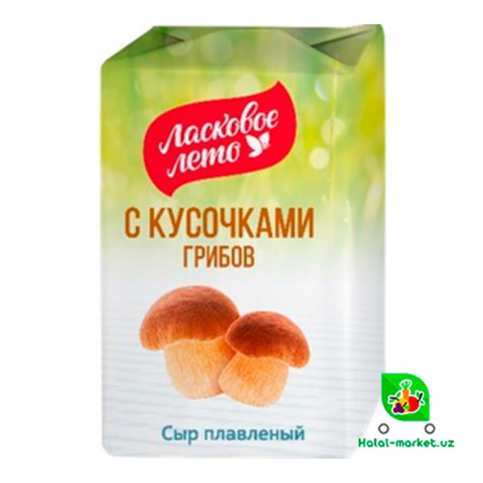 Сыр Плавленый Ласковое Лето с Грибами 80гр