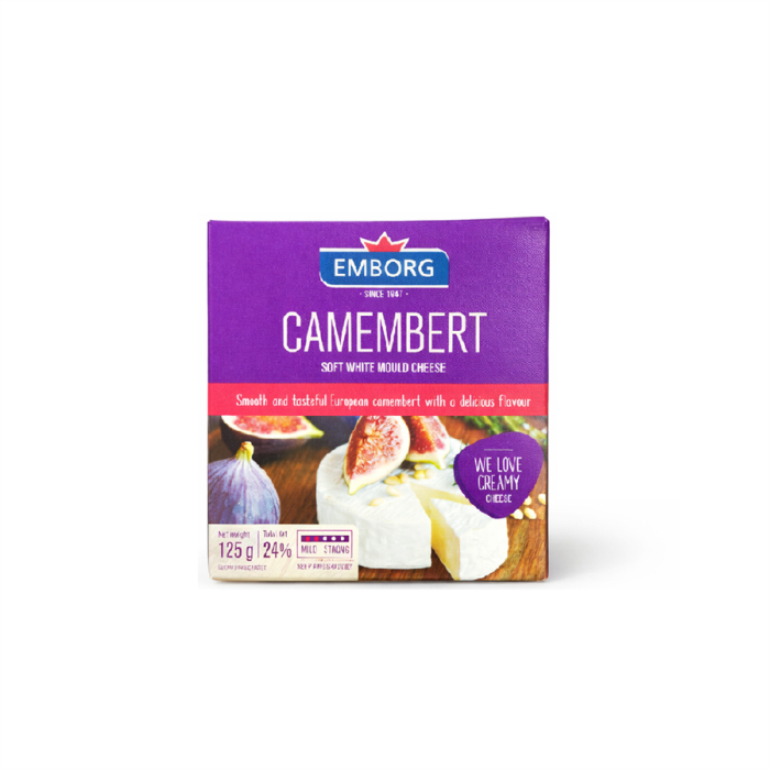 Сыр CAMEMBERT мягкий созревший 125гр