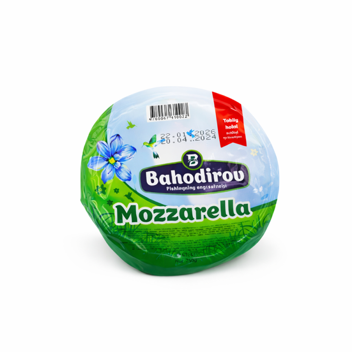 10749-Плавленный сыр BAHODIROV MOZZARELLA 250гр