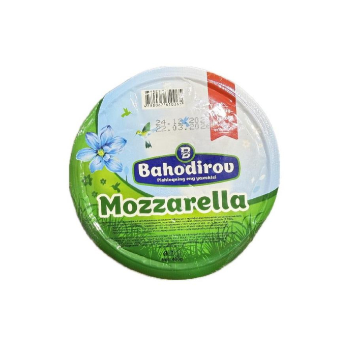 10741-Плавленный сыр BAHODIROV MOZZARELLA 400гр