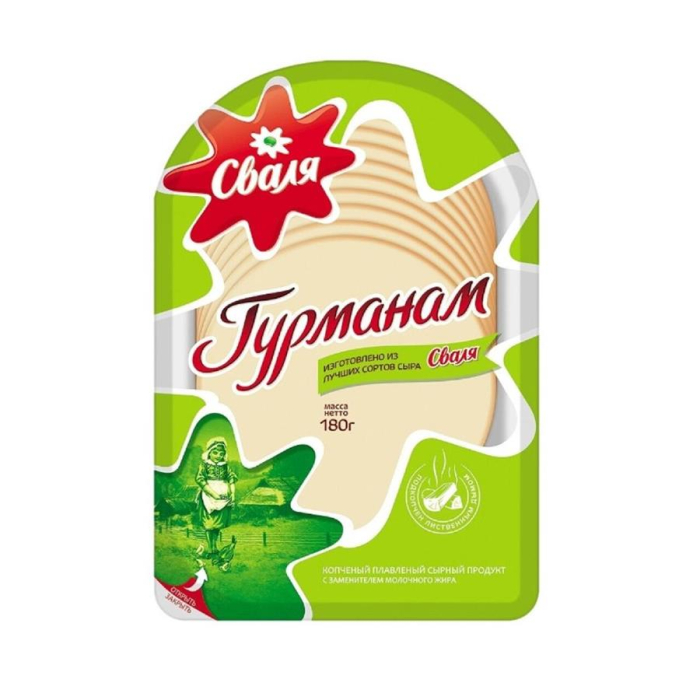 Сыр плавленный СВАЛЯ 185гр
