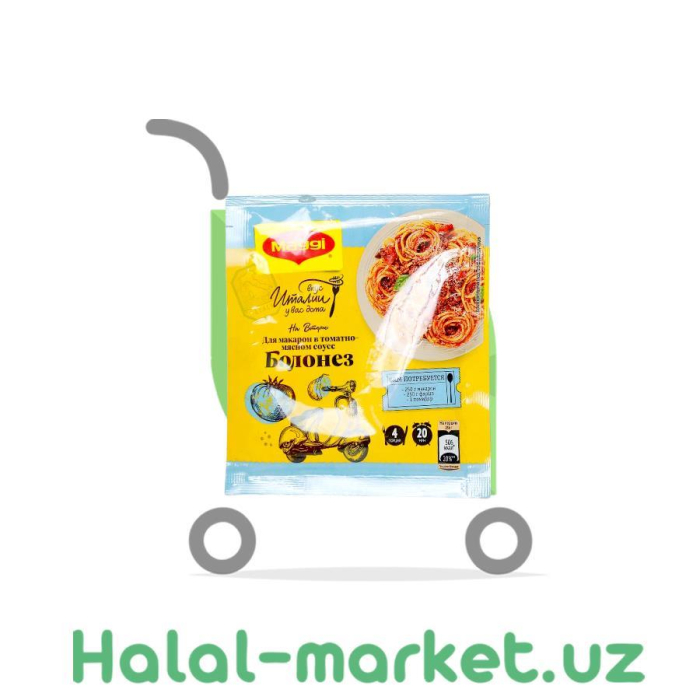 Приправа MAGGI для макарон в томатно-мясном соусе Болонез 30гр