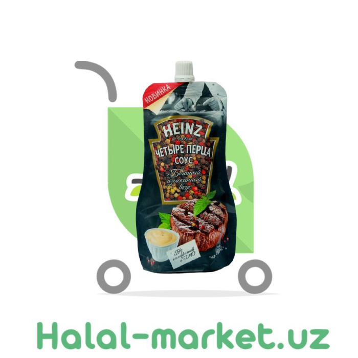 Соус HEINZ Четыре Перца 230мл д/п