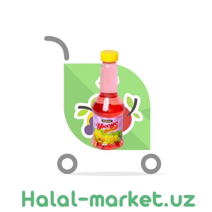 Уксус FOODMAX 6% Винный 230мл