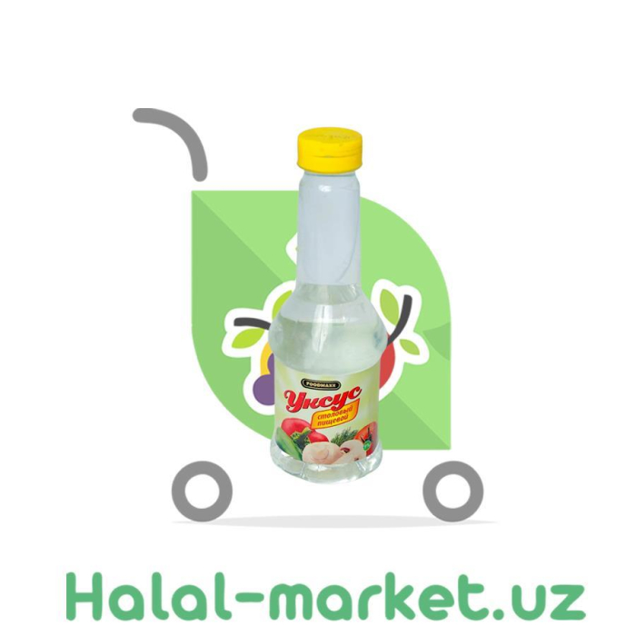 Уксус FOODMAX 9% Столовый 230мл