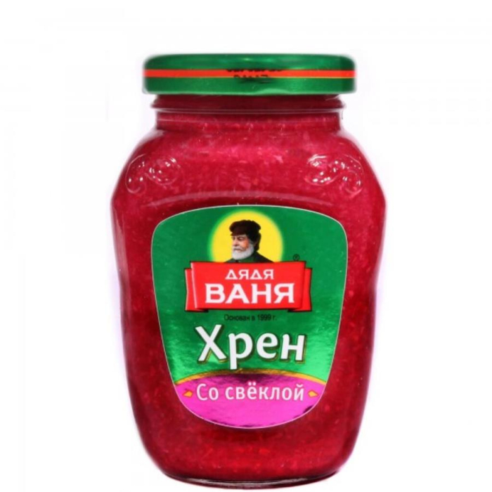 Хрен столовый Дядя Ваня со свеклой ст/б 140гр