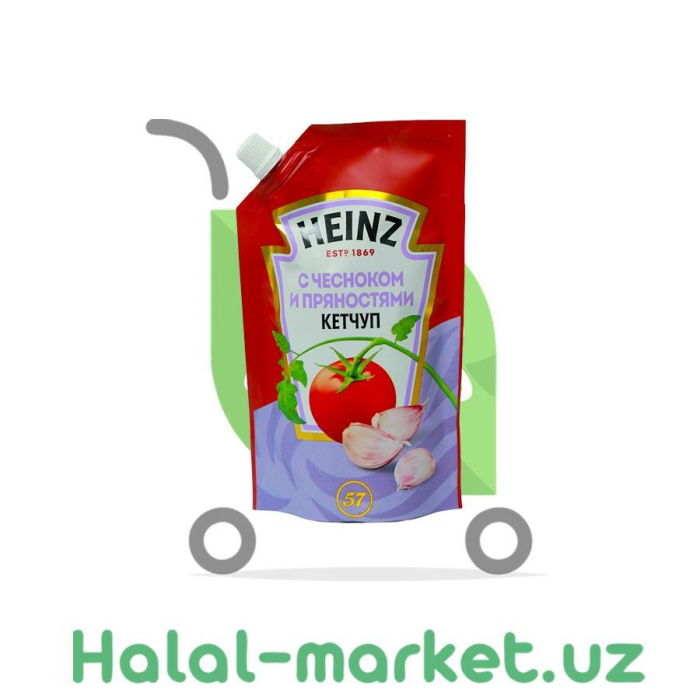 Кетчуп HEINZ с чесноком и пряностями  320гр