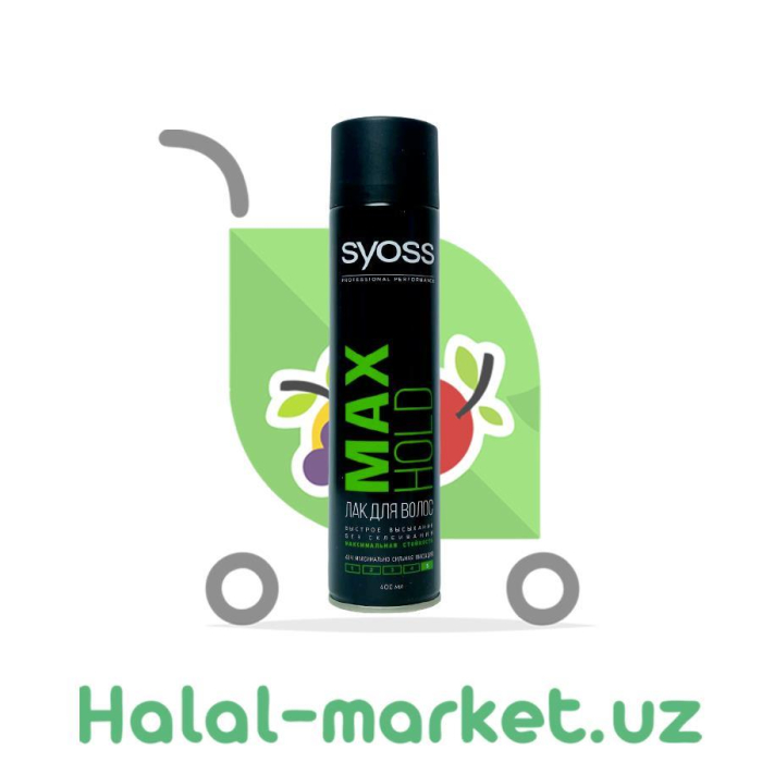 Лак для волос SYOSS Max Hold 225мл