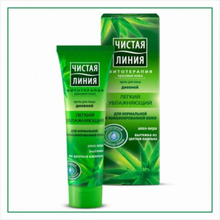 Yuz uchun krem Chistaya Liniya normal teri uchun 40ml