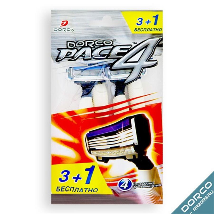 Станок одноразовый DORCO Pace 4 Disposable 4шт