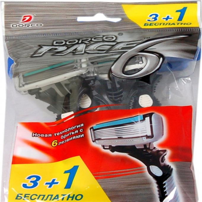 Станок одноразовый DORCO Pace 4 1шт