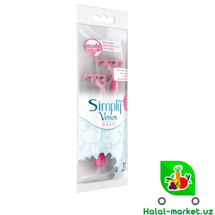 Одноразовый станок SIMPLY VENUS BASIC 3