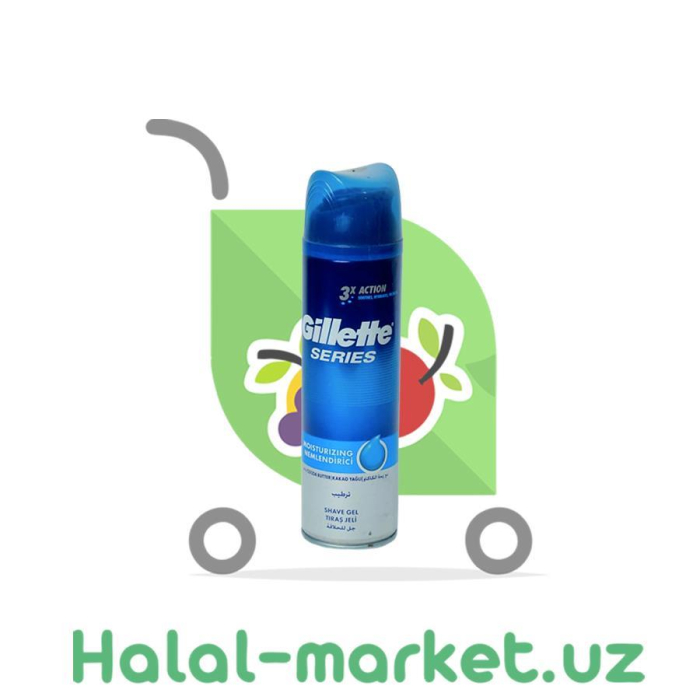 Гель для бритья GILLETTE Series Успокаивающий 200мл