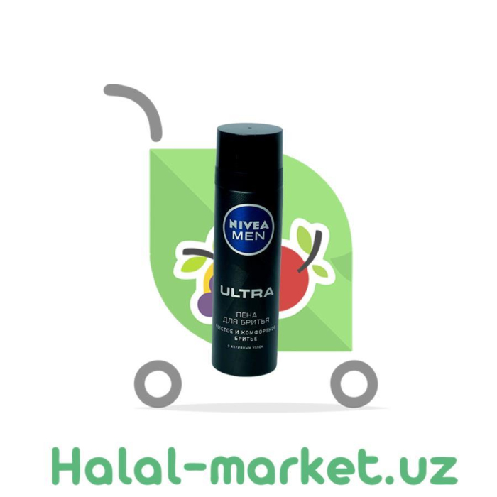 Гель для бритья NIVEA MEN ULTRA 200мл