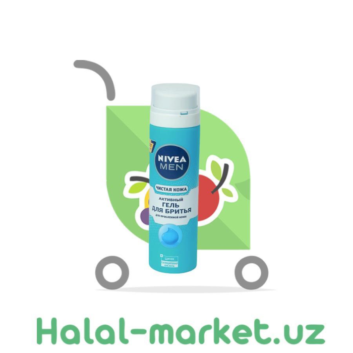 Гель для бритья NIVEA MEN Охлаждающий 200мл