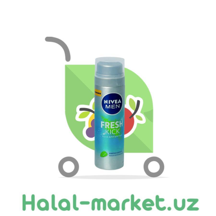 Гель для бритья NIVEA MEN Fresh Kick 200мл