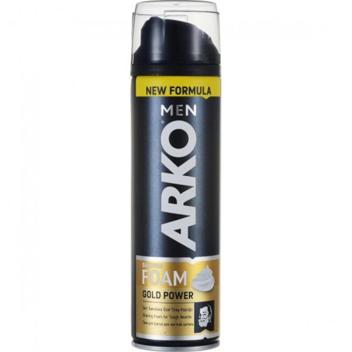 Пена для бритья ARKO Gold power 200мл