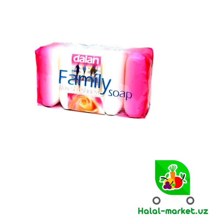 Мыло DALAN FAMILY Роза 75гр*5/375гр