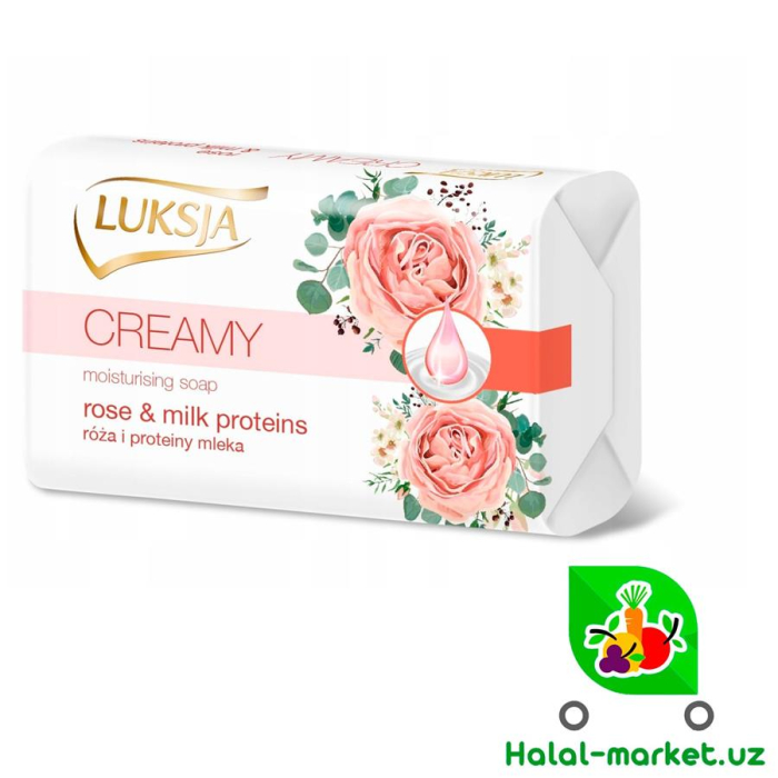 Мыло LUKSIA CREAMY Роза 90гр