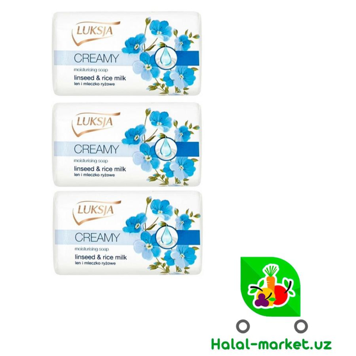 Мыло LUKSIA CREAMY Linseed 90гр