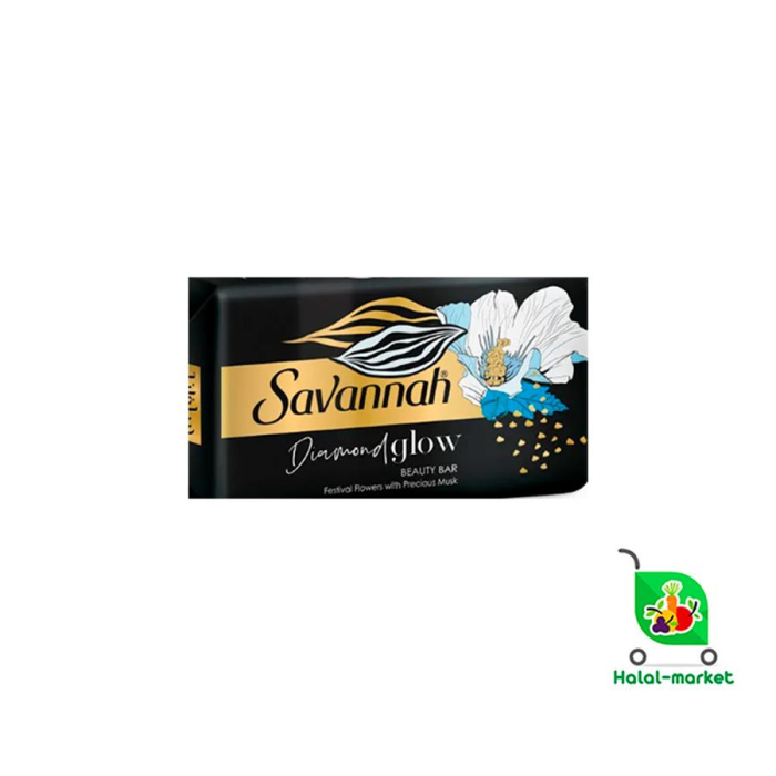 Мыло SAVANNAH Diamond Glow 120гр