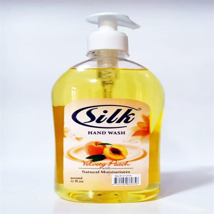 Мыло жидкое SILK Персик 0,5л