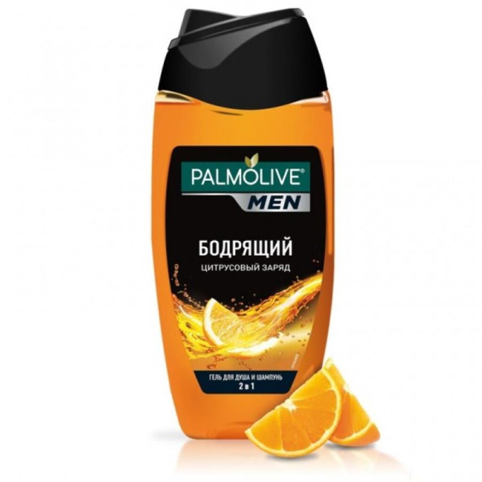 Гель PALMOLIVE men 2в1 Бодрящий 250мл