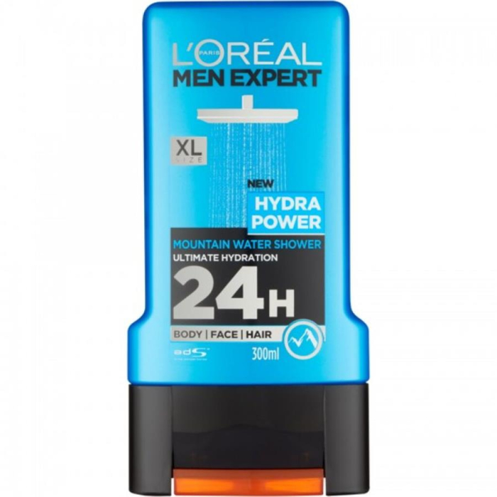 Гель для душа LO'REAL Hydra Power 300МЛ