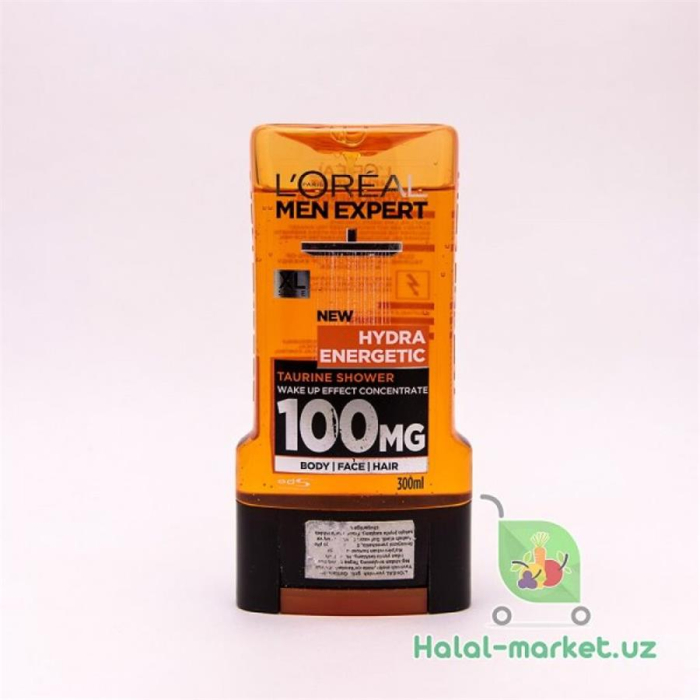 Гель для душа LO'REAL Hydra Energetic 300МЛ