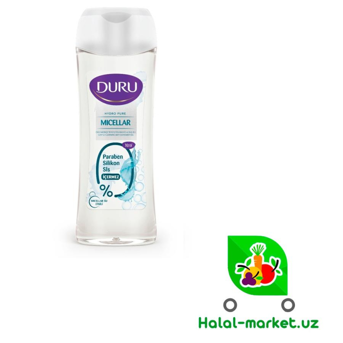 Гель для душа DURU Hydro Pure Miccelar 450мл