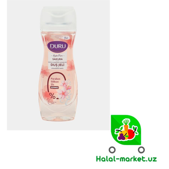 Гель для душа DURU Hydro Pure Sakura 450мл