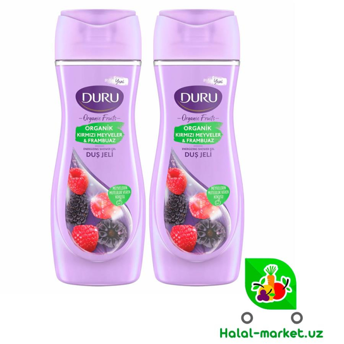 Гель для душа DURU Hydro Organic Fruits 450мл