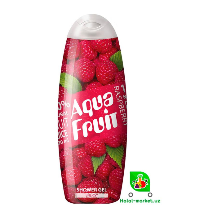 AQVAFRUIT Гель для Душа ENERGY Малина 420мл