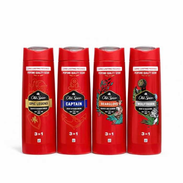 Шампунь 3в1 OLD SPICE в ассортименте 400ml