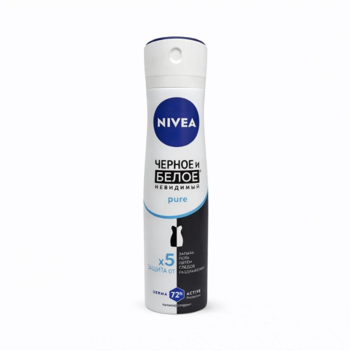 Дезод.спрей NIVEA WOMEN Невидимый PURE 150мл