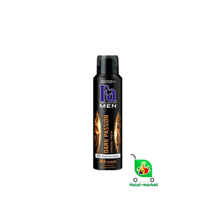 Дезодарант спрей FA MEN Dark Passion 150мл